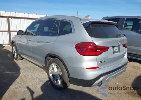 2021 BMW X3 Sdrive30I z USA, uszkodzony, nr VIN 5UXTY3C02M9H14900